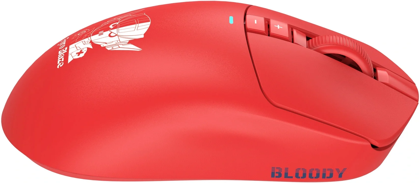Мышь A4Tech Bloody R72 Pro красный оптическая 26000dpi беспров. USB-C 7but (R72 PRO PYRO BLAZE)