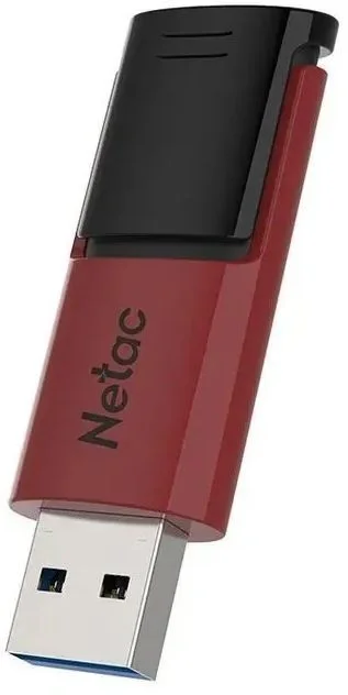 Флеш Диск Netac 32Gb U182 NT03U182N-032G-30RE USB3.0 красный/черный