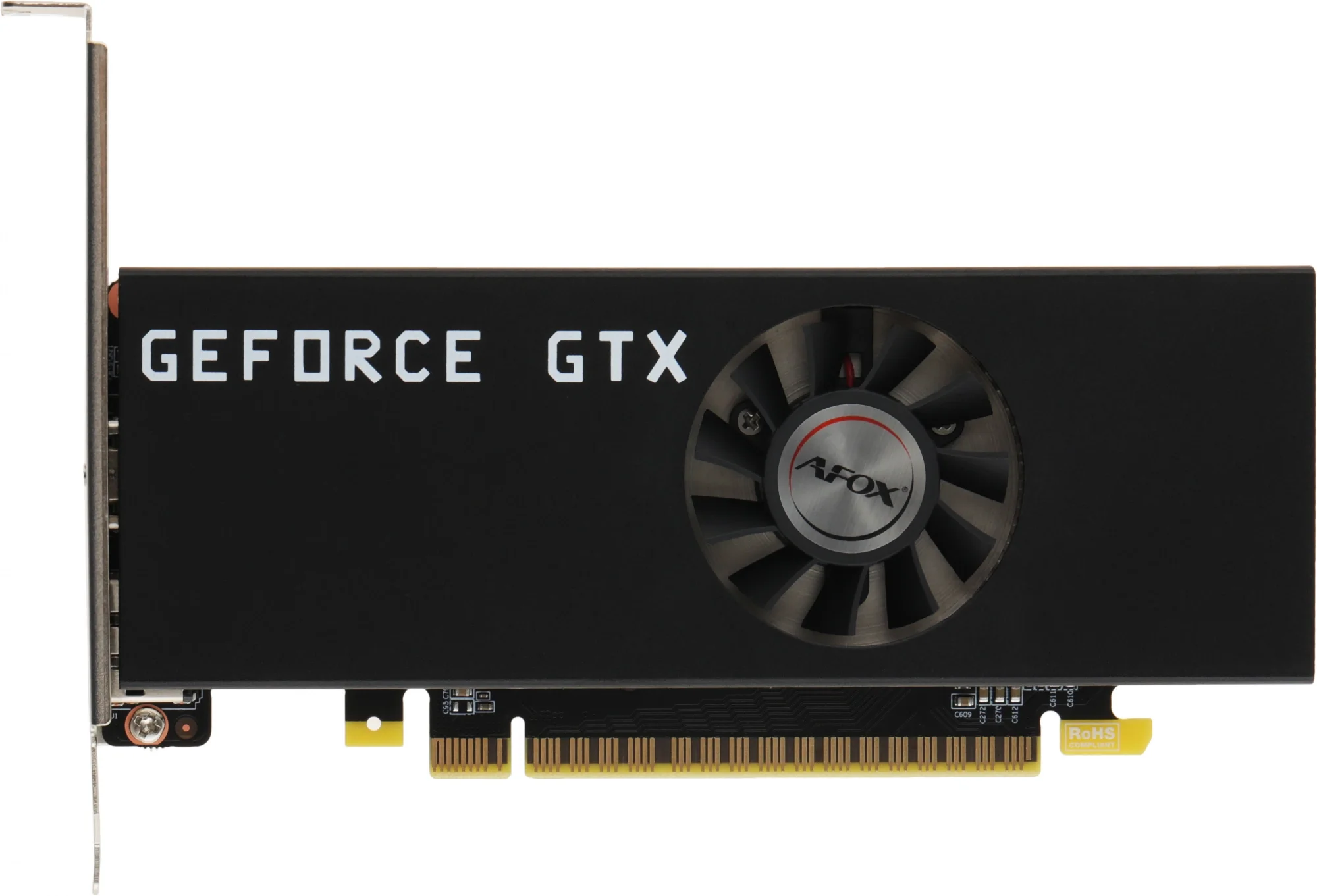 Видеокарта Afox PCI-E 3.0 AF1050-4096D5L4 NVIDIA GeForce GTX 1050 4Gb 128bit GDDR5 1354/7000 HDMIx1 DPx1 HDCP Ret