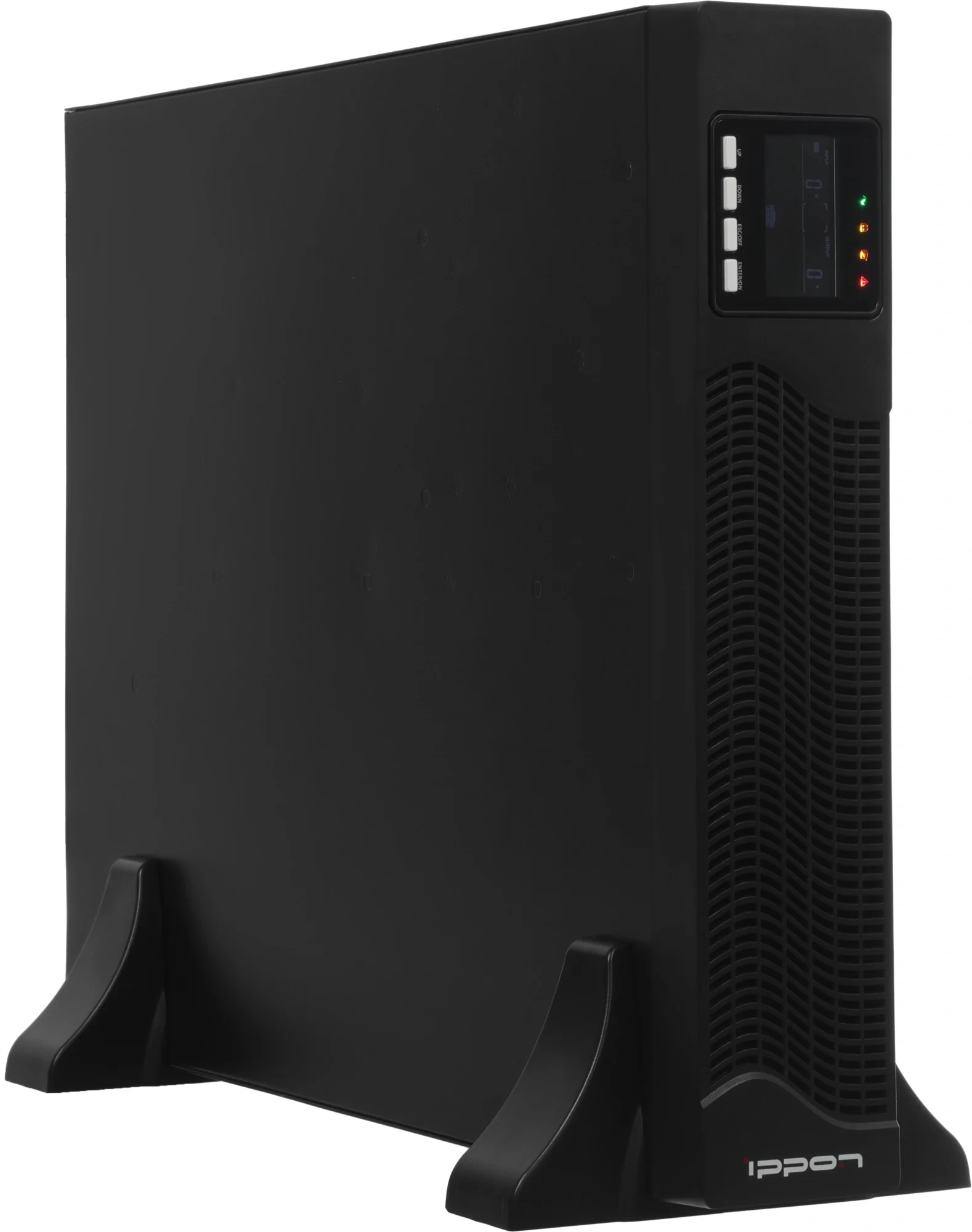 ИБП Ippon - Innova RTA 2000 2000 ВА/2000 Вт, On-Line, in (1xIEC-320 C20), 8xIEC-320 C13, LCD, Rack/Tower, 2U, цвет чёрный, 2049227