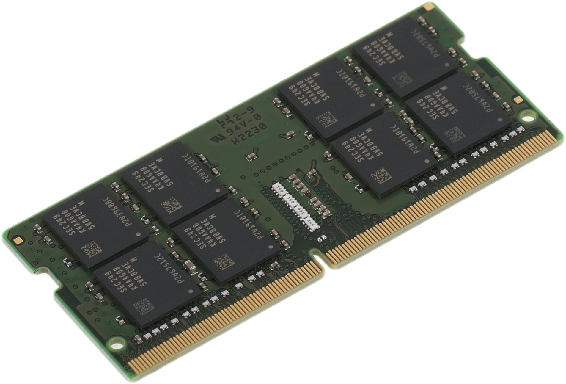 Оперативная память для ноутбука 32Gb (1x32Gb) PC4-25600 3200MHz DDR4 SO-DIMM Unbuffered CL22 Kingston KVR32S22D8/32