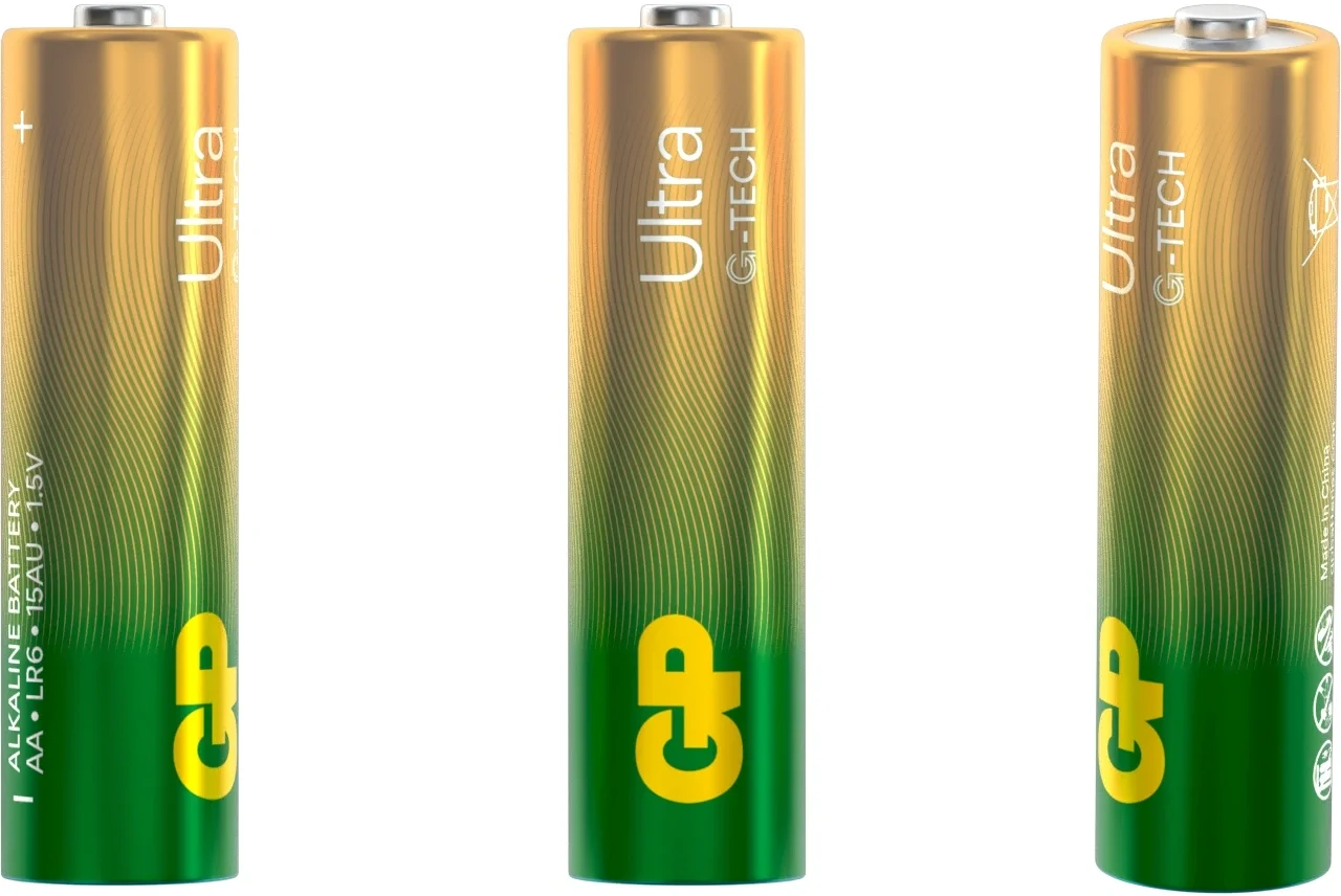 Батарея GP Ultra Alkaline 15AUA21-2CRSBC4 AA (4шт) блистер
