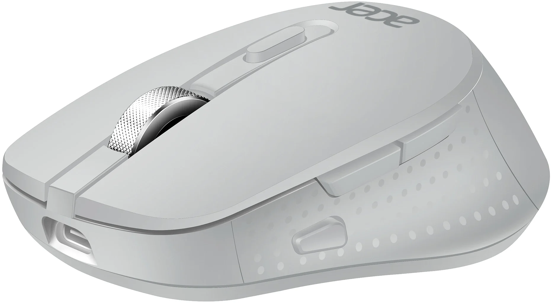 Мышь Acer OMR310 светло-серый оптическая 1600dpi беспров. BT/Radio USB 7but (ZL.MCECC.033)