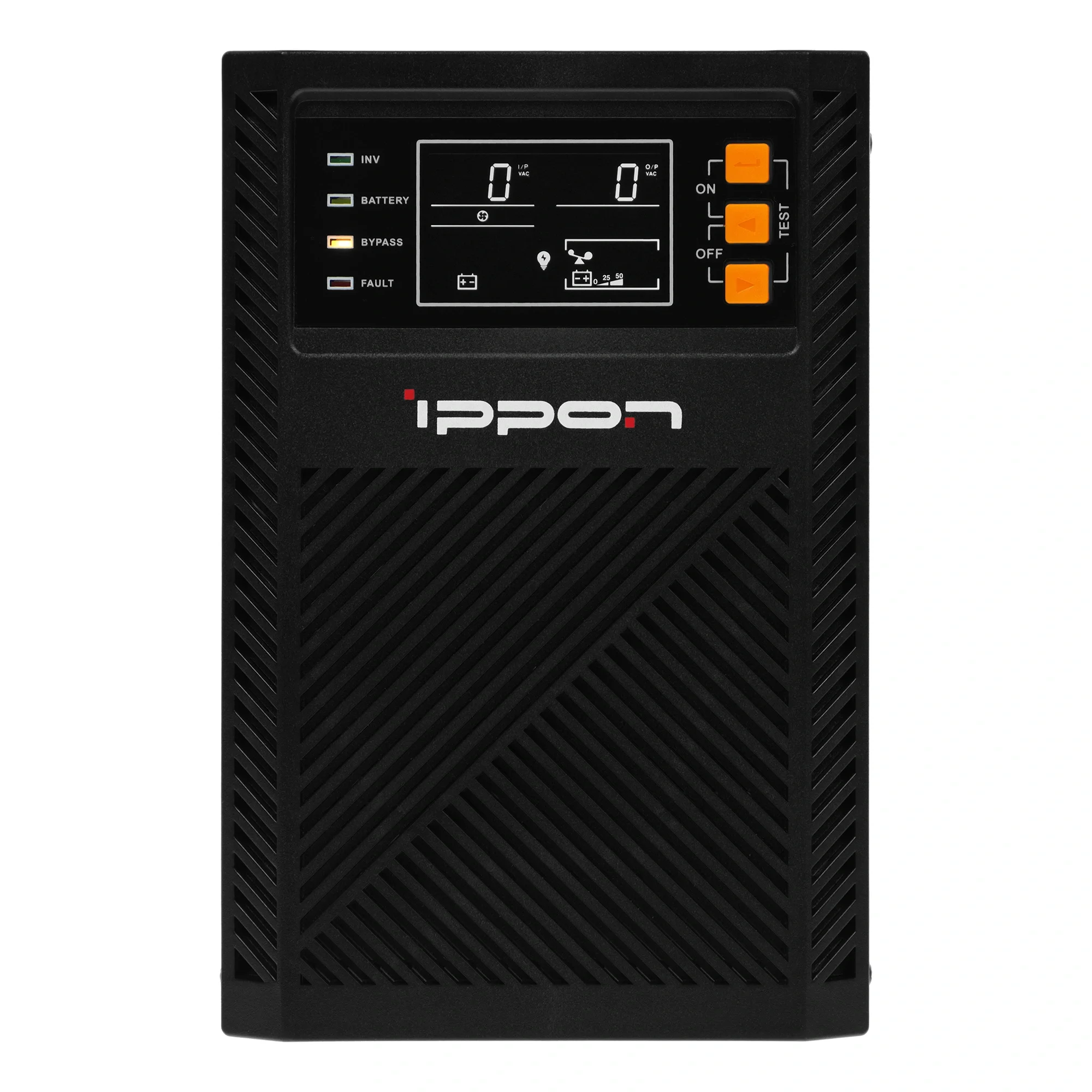ИБП Ippon - Innova TA 1000 ВА/1000 Вт, On-Line, in (1xIEC-320 C14), 4xIEC-320 C13, LCD, Tower, цвет чёрный, 2048801