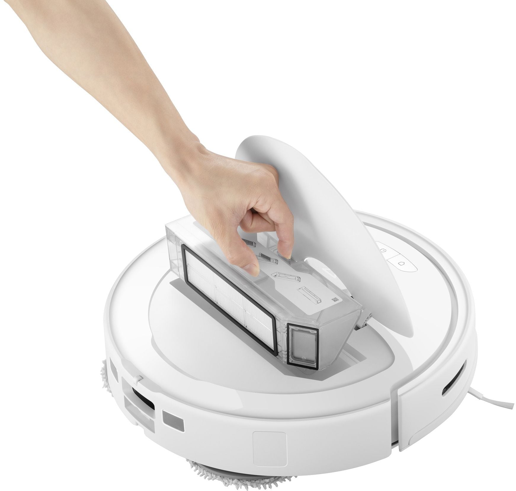 QR02-02 Пылесос-робот Roborock  Q  Revo  70Вт белый