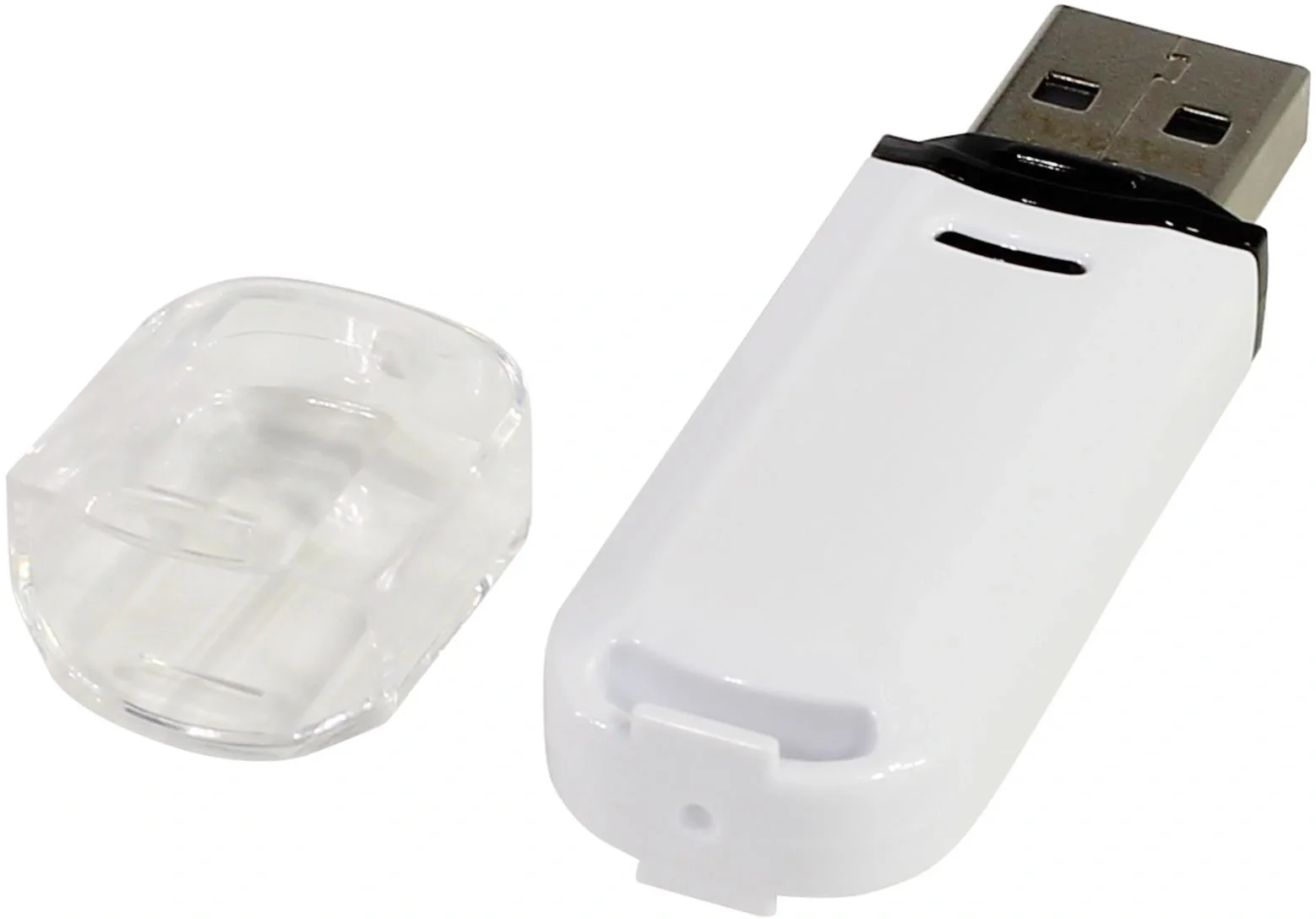 USB накопитель ADATA - Classic C906, USB Type A (USB 2.0), 32 ГБ, цвет белый, AC906-32G-RWH