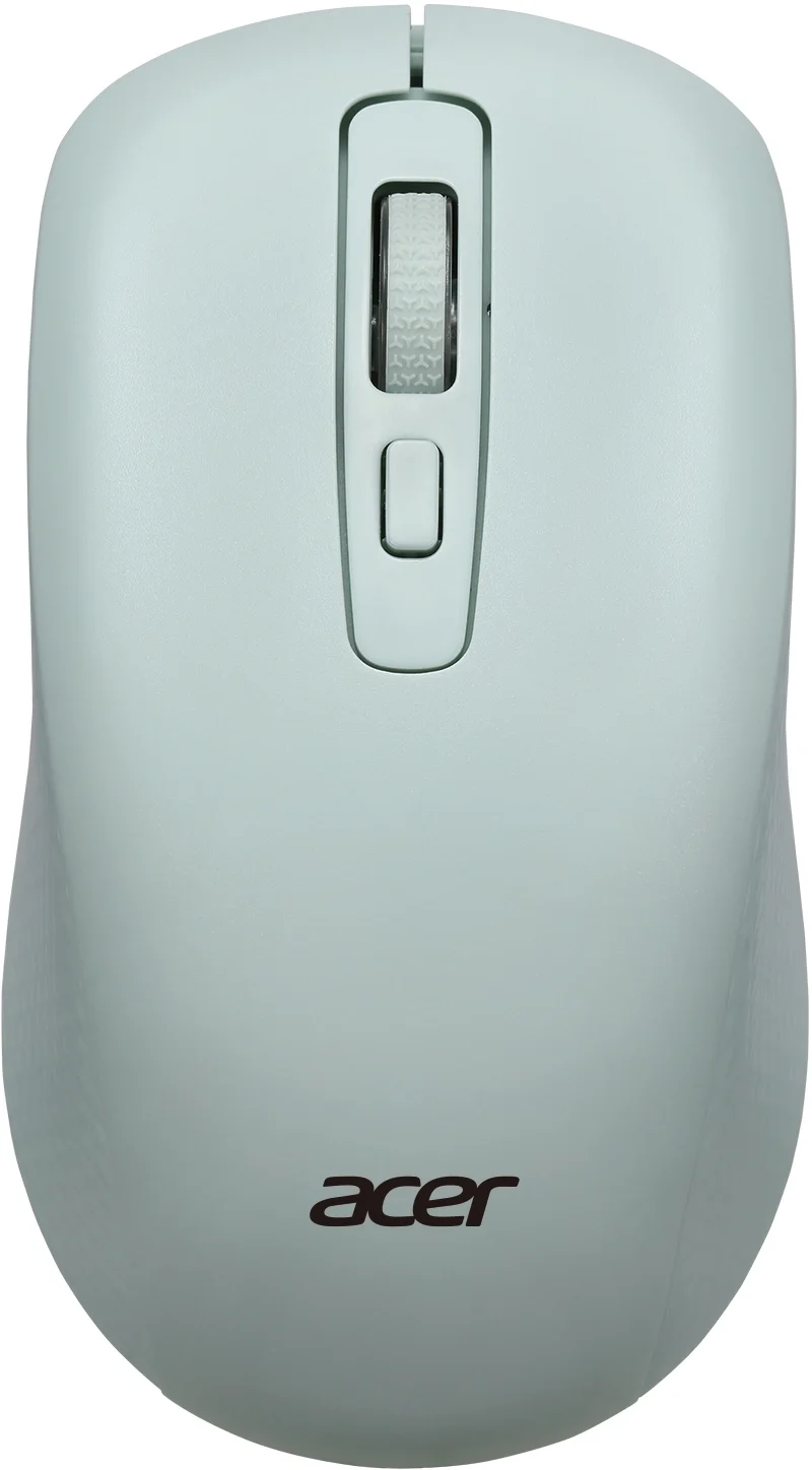Мышь Acer - OMR309, Беспроводная, USB, Optical, 800 - 1600 dpi, 4 btns, цвет зелёный, ZL.MCECC.030
