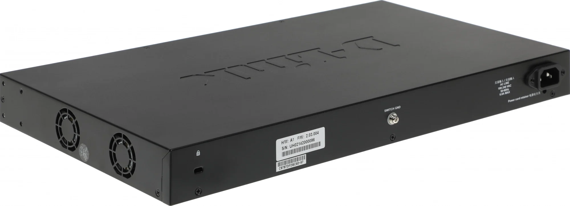 Коммутатор D-Link DGS-1250-52XMP/A1A, L2, 48×1GbE PoE, 4×10G SFP+, 370 Вт