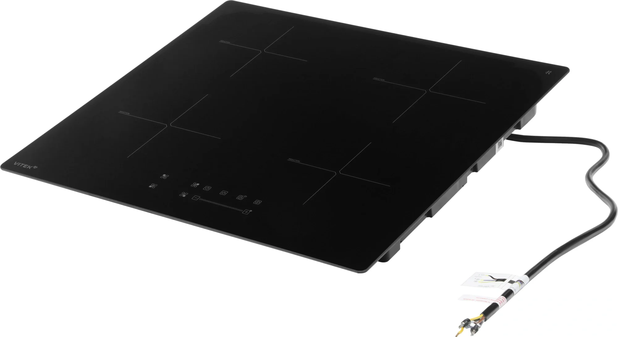 Варочная панель индукционная Vitek VHI6410 60 см 4 зоны черный