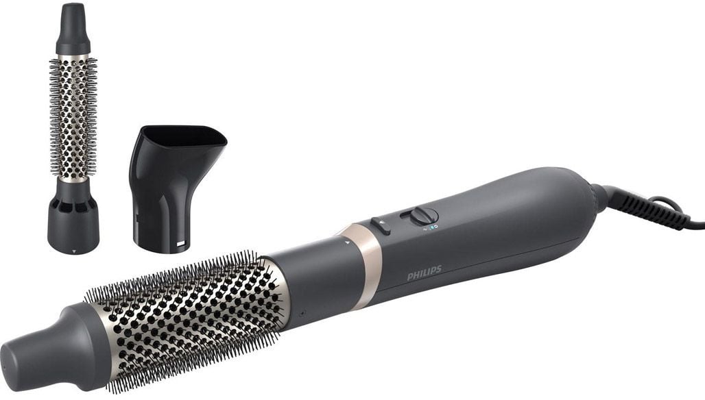 Фен-щетка Philips BHA301/00  800Вт  черный