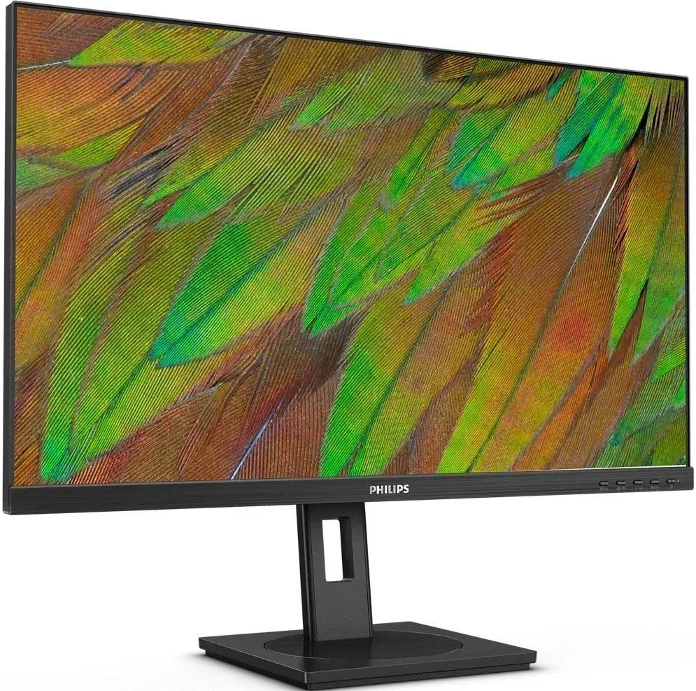 Монитор Philips - 27B1N3800, 27", 16:9, WLED, IPS, 350cd/m², 1000:1, 3840x2160 (4K), 60 Гц, 2x HDMI, 1x DP, HAS, Pivot, speakers, цвет чёрный, 27B1N3800