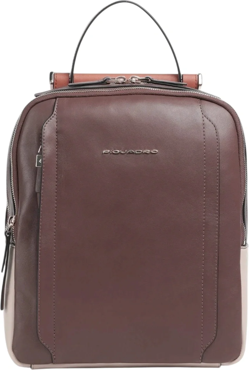Рюкзак женский Piquadro Circle  CA5566W92/MBE коричневый/бежевый кожа