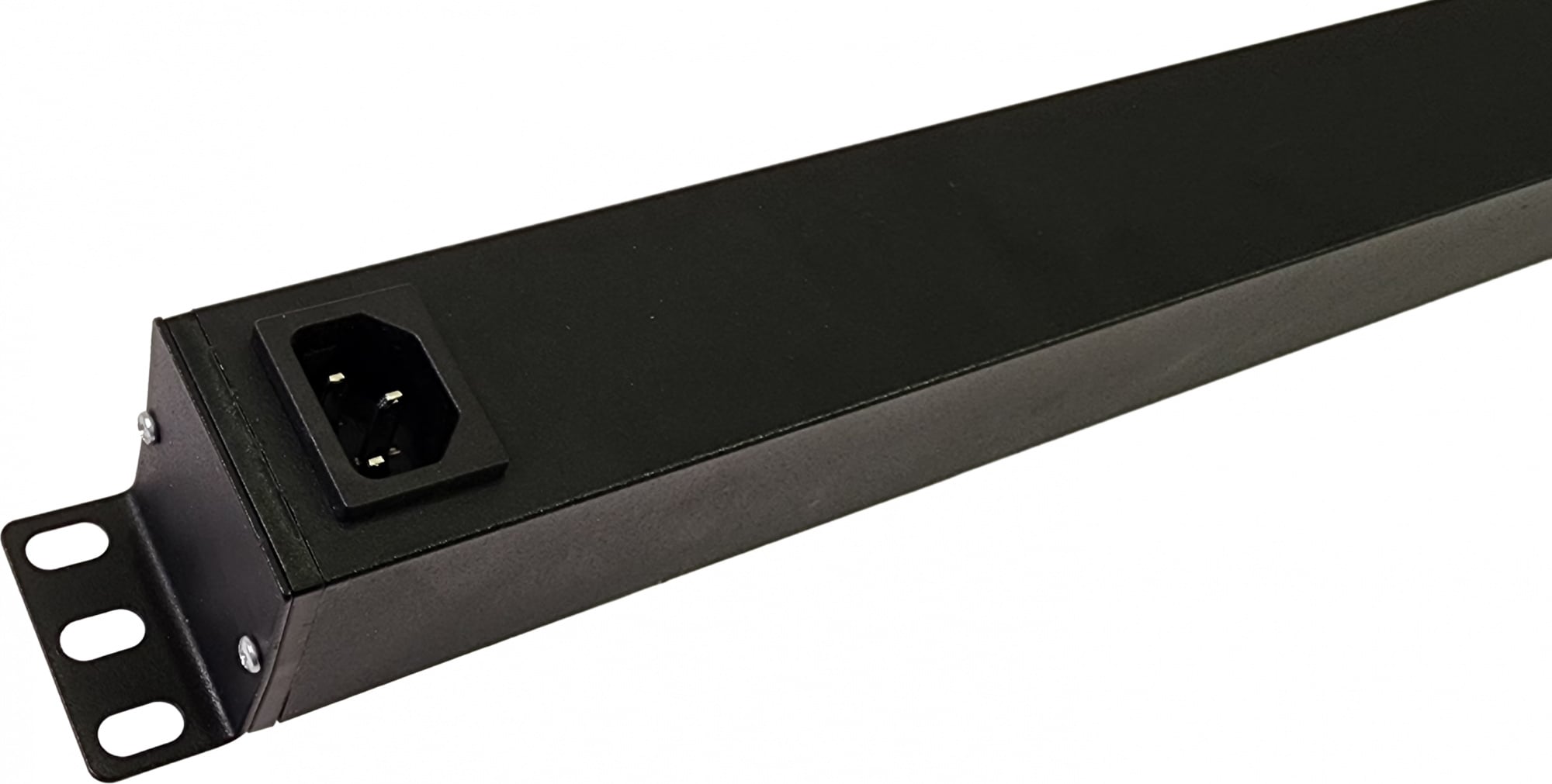Распределитель питания NTSS - PDU DA, 10A, in (220V 1xIEC-320 C14), out ( 8xSchuko), Горизонтальный, 1U, цвет чёрный, NTSS-PDU-DA1016