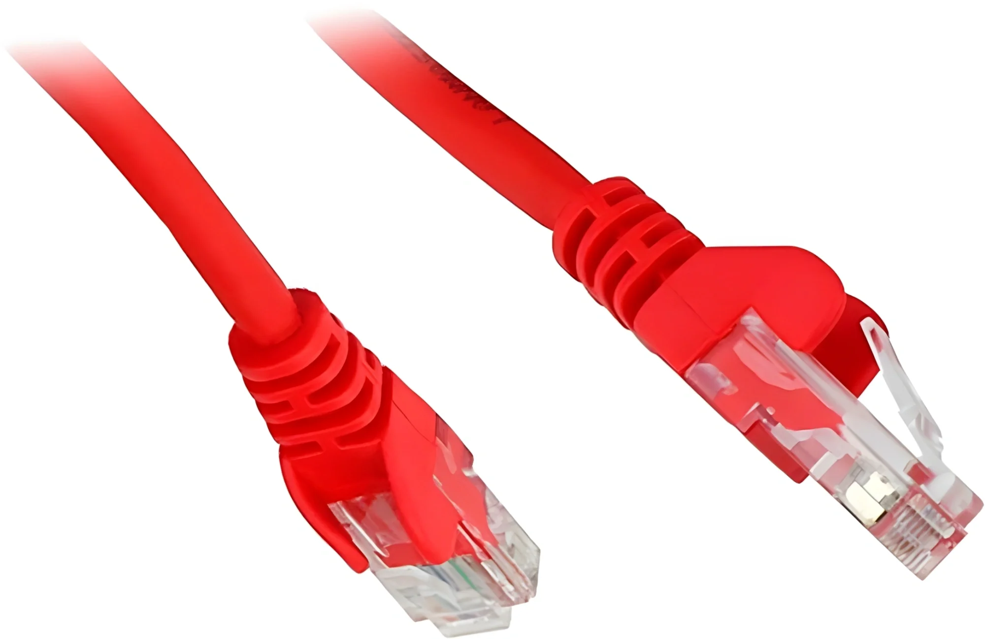 Патч-корд LANMASTER - LAN-PC45, UTP, кат. 5e, 2 x RJ-45, RJ-45 - RJ-45, LSZH, красный, 7 м, LAN-PC45/U5E-7.0-RD