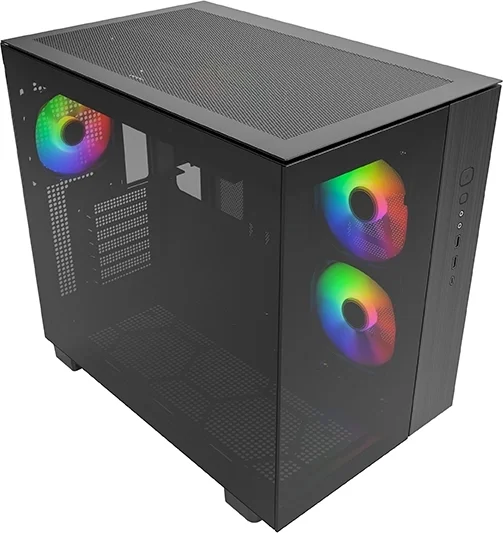 Корпус Montech King 65 PRO черный ATX 8x120mm 6x140mm 2xUSB3.0 audio bott PSU [KING 65 B PRO]