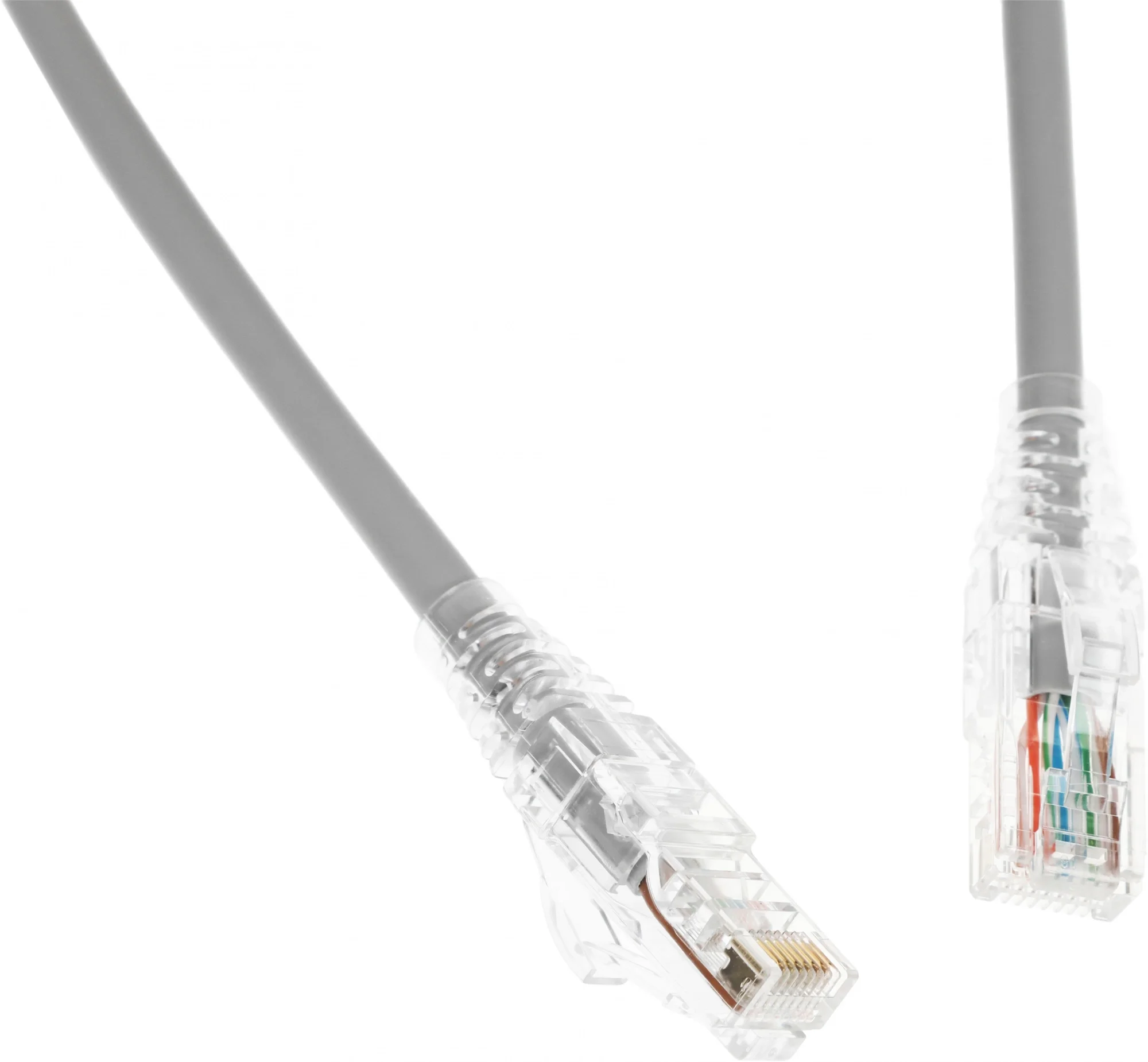 WRline WR-PC-RJ45-UTP-5E-0.5-GY Патч-корд U/UTP, категория 5е, 2xRJ45, неэкранированный,  серый, LSZH, 0.5м