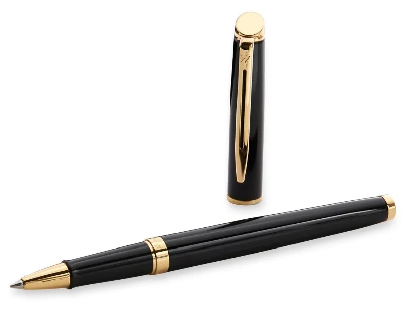 Ручка роллерн. Waterman Hemisphere (S0920750) Matte Black  GT  F  черные подар.кор.
