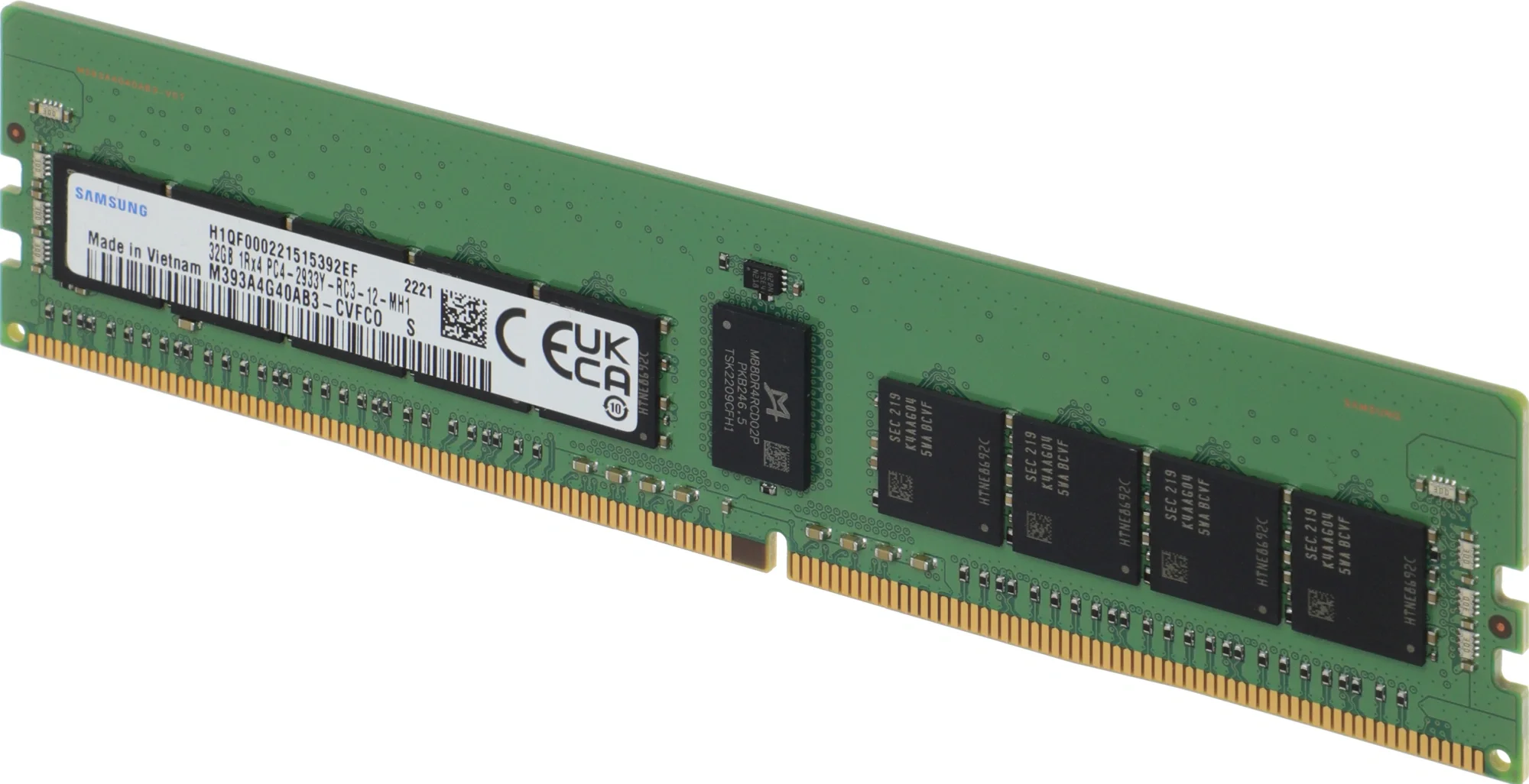 Original SAMSUNG <M393A4G40AB3-CVF> DDR4  RDIMM  32Gb  <PC4-23400>ECC Registered