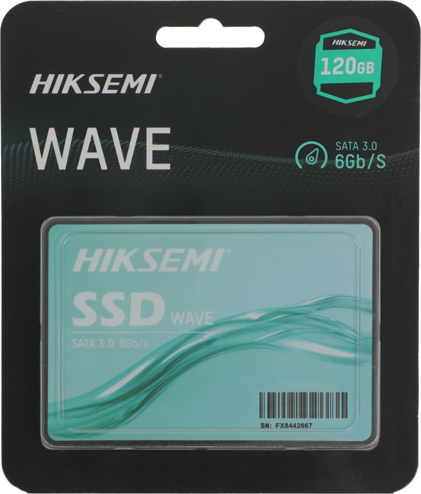 Накопитель SSD Hikvision SATA-III 120GB HS-SSD-WAVE(S)  120G  2.5"