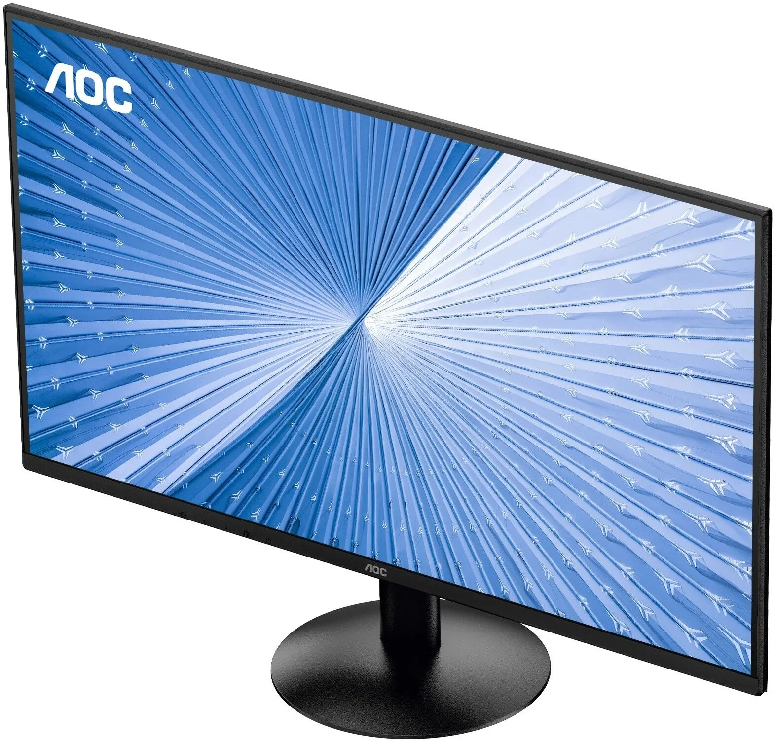 Монитор 27" AOC 2560x1440 WLED 16:9 IPS 350cd, 1500:1, 20M:1, 4ms, 178°/178°, HDMI, DP, 120Hz, Tilt, VESA, External, Black, 3y