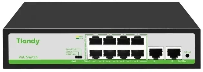 Коммутатор Tiandy TC-P3S010 (TC-P3S010 H/0820/AT/90)