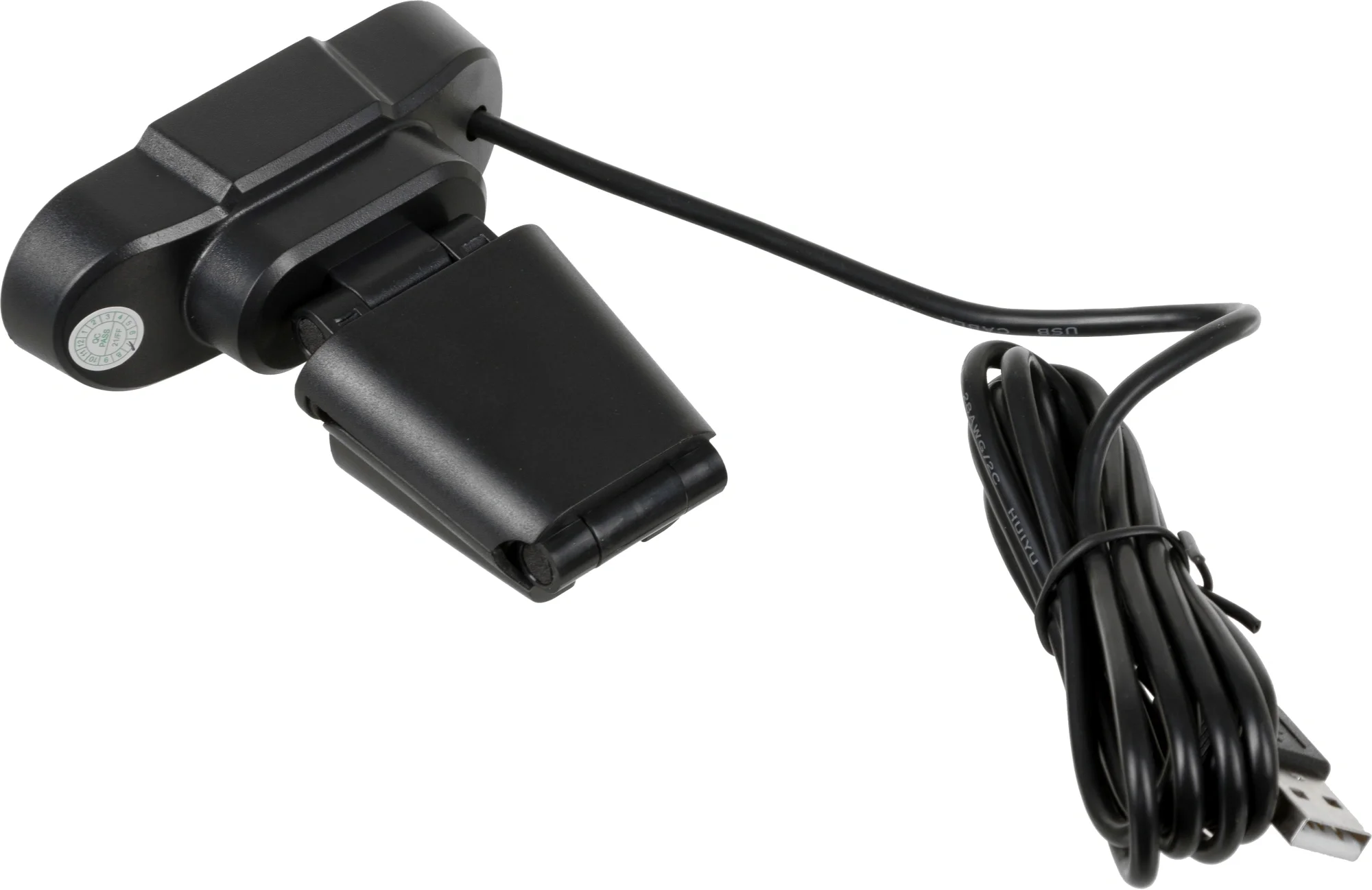 Веб-камера OKLICK OK-C012HD 1280x720, 30 кадр/с, USB Type-A, микрофон, универсальное крепление