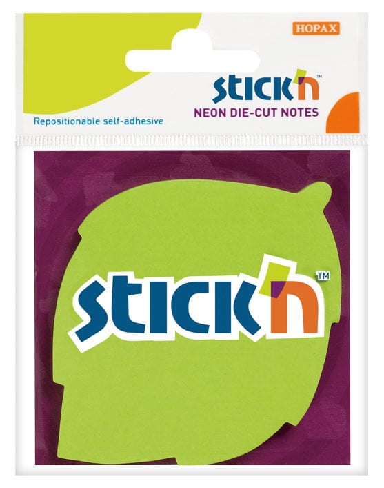Блок самоклеящийся Stick'n 21180, 70x70мм, 50л., зеленый