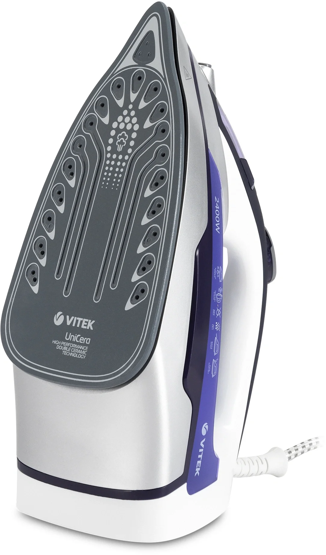 Утюг Vitek VT-1257 2400Вт фиолетовый