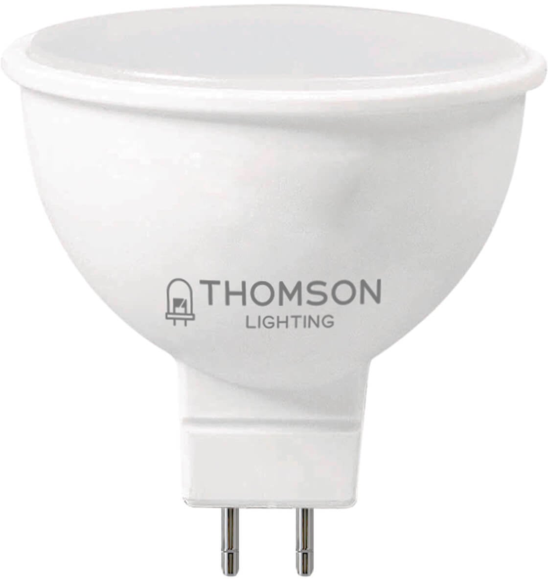 TH-B2321 Лампа светодиодная Thomson  4Вт цок.:GU5.3 рефлек.  220B  св.свеч.бел.хол.  MR16 (упак.:1шт)