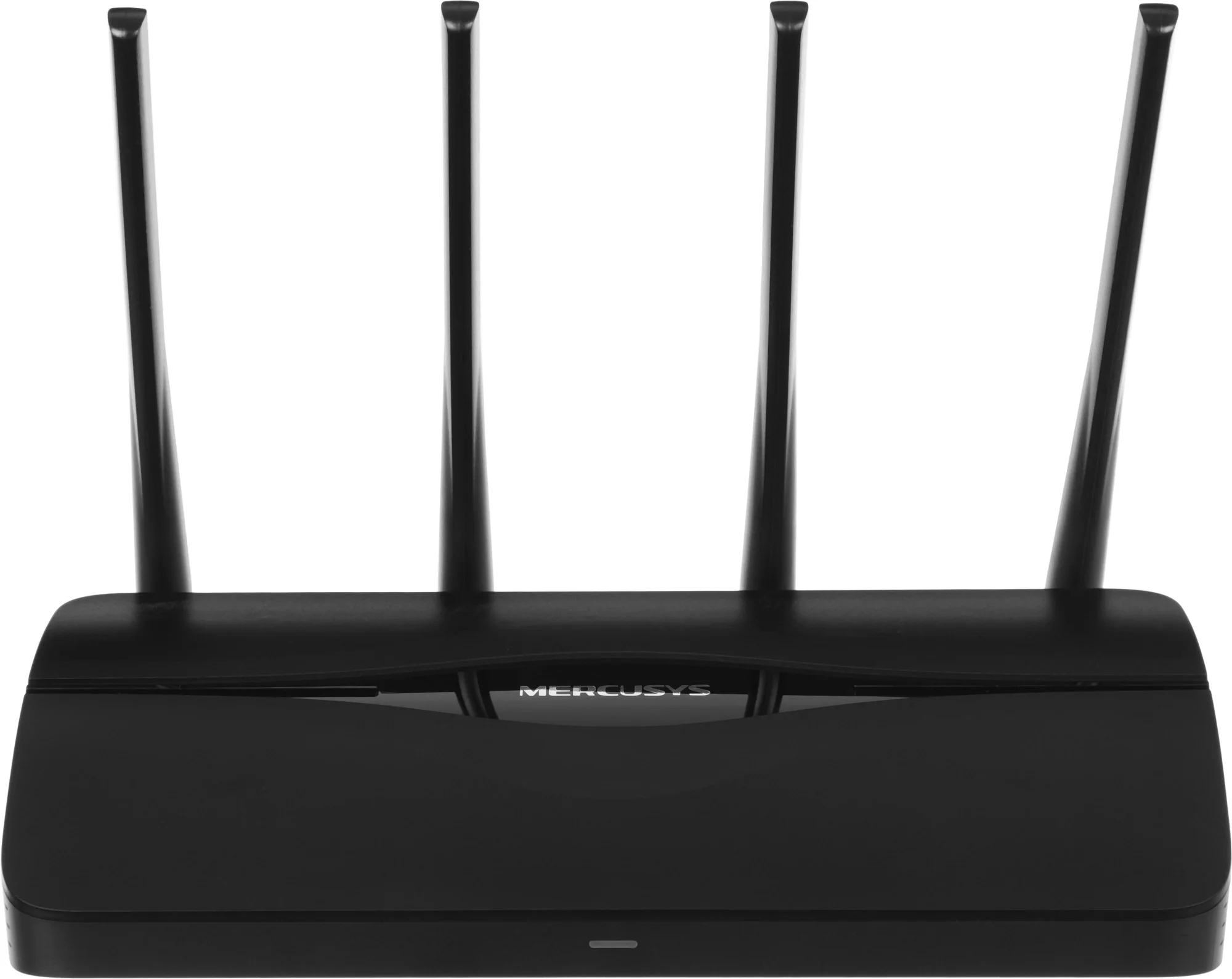 Беспроводной маршрутизатор Mercusys - MR27BE, 2.4 и 5 ГГц, 2880Мб/с, IEEE 802.11 a/b/g/n/ac/ax/be, 1 x 2.5 Гб/с, 2 x 1 Гб/сx RJ-45, 2.5 Гб/с + 1 Гб/с, 4 antennas, чёрный, MR27BE