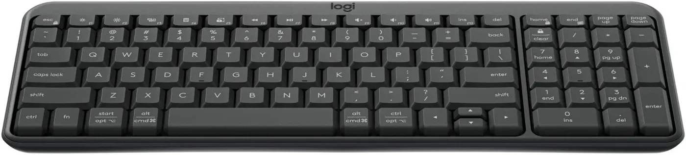 Клавиатура Logitech K250 YR0107 графитовый беспроводная BT slim (920-013452)
