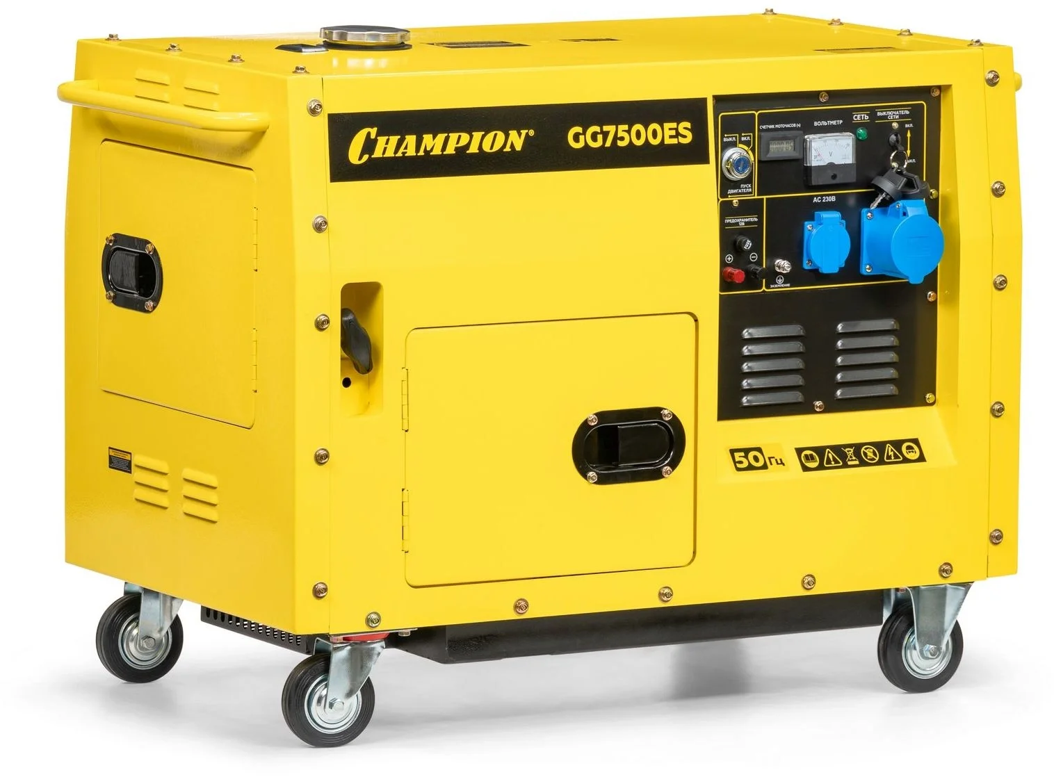 Генератор Champion GG7500ES 6кВт