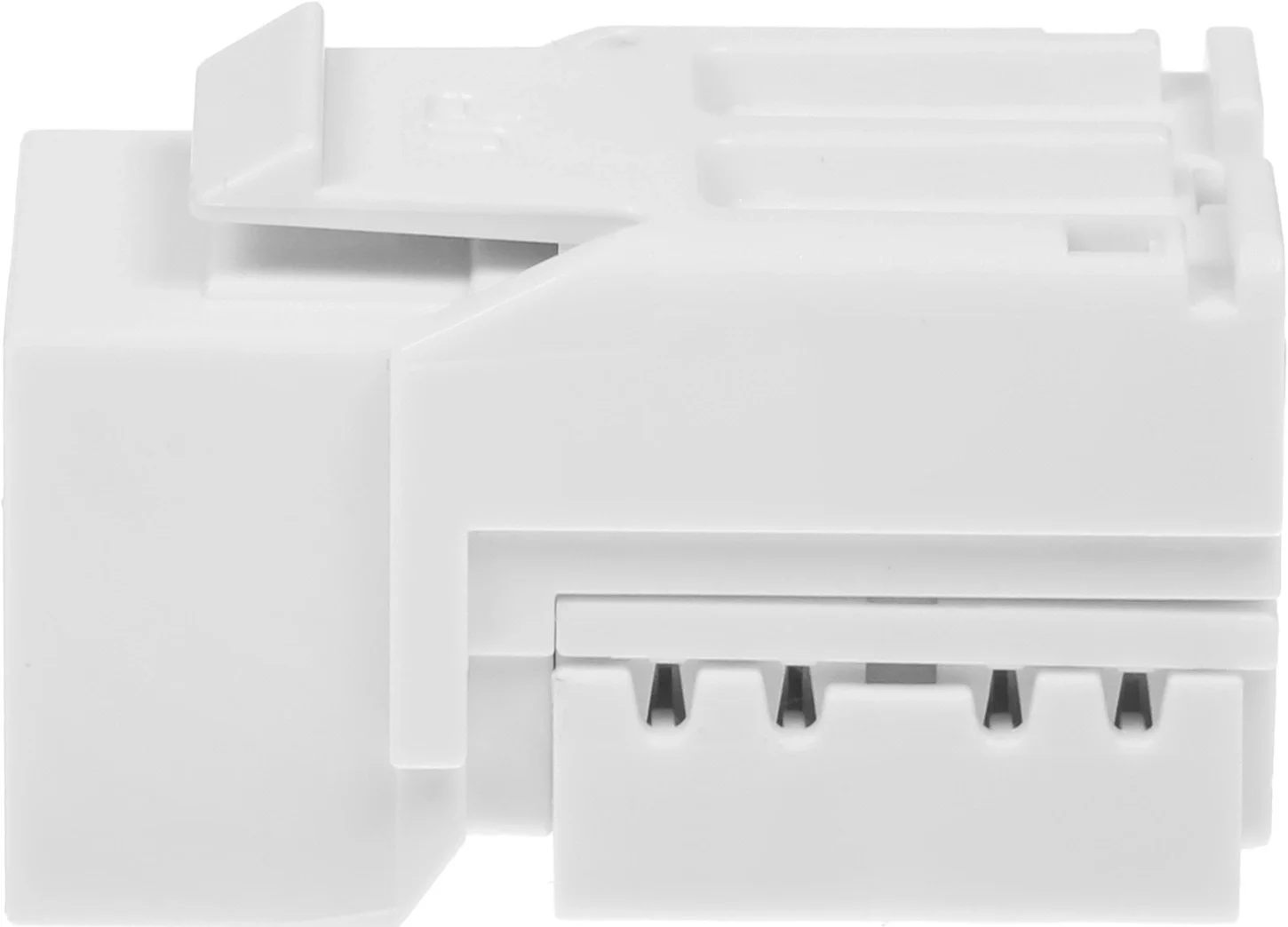 Вставка Hyperline KJNE-8P8C-C5E-90-WH, Keystone Jack, Cat.5e, белая