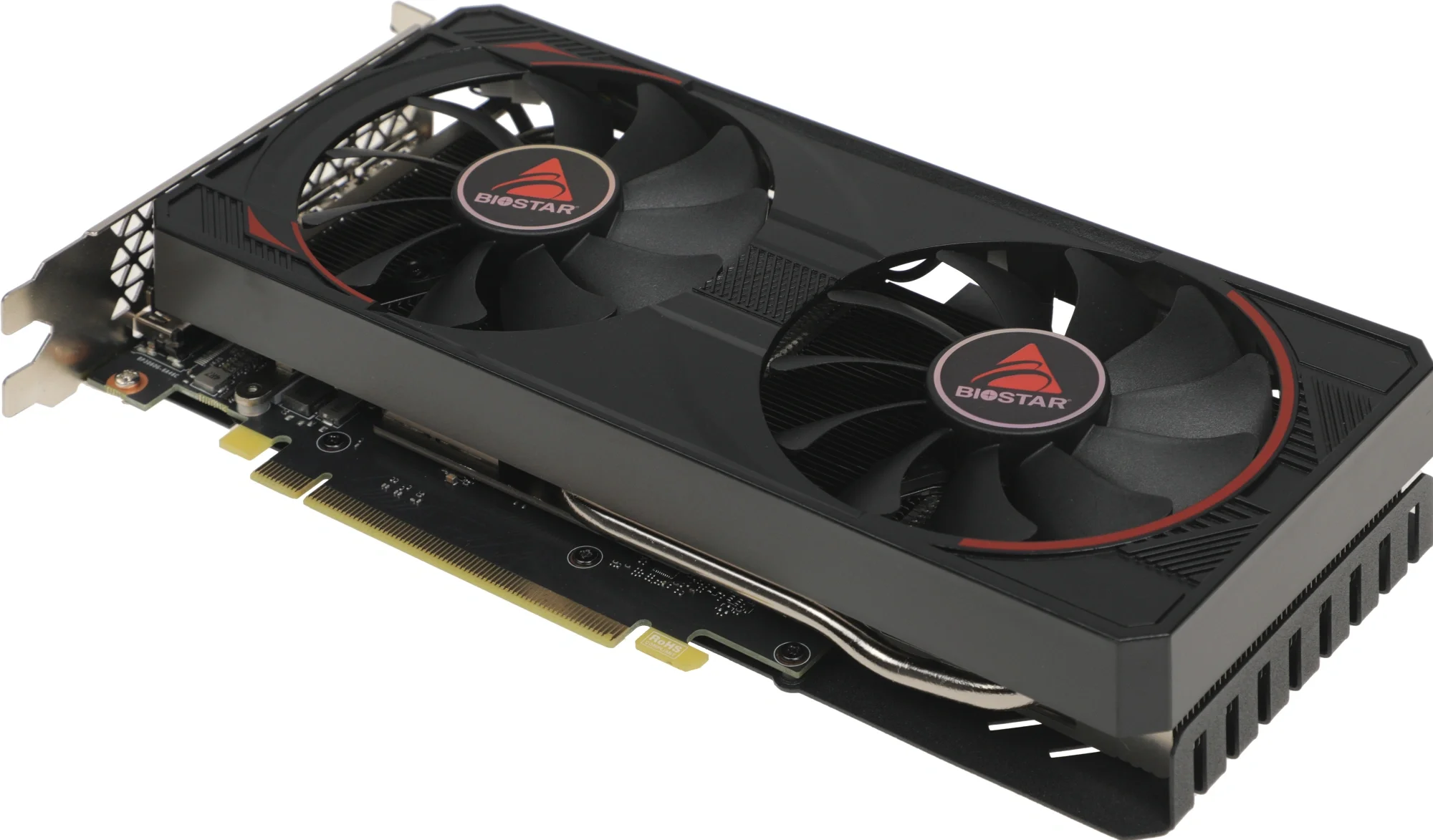 VN3606TM82 Видеокарта Biostar PCI-E 4.0 RTX3060Ti-LHR NVIDIA GeForce RTX 3060Ti 8Gb 256bit GDDR6 1410/14000  HDMIx1  DPx3