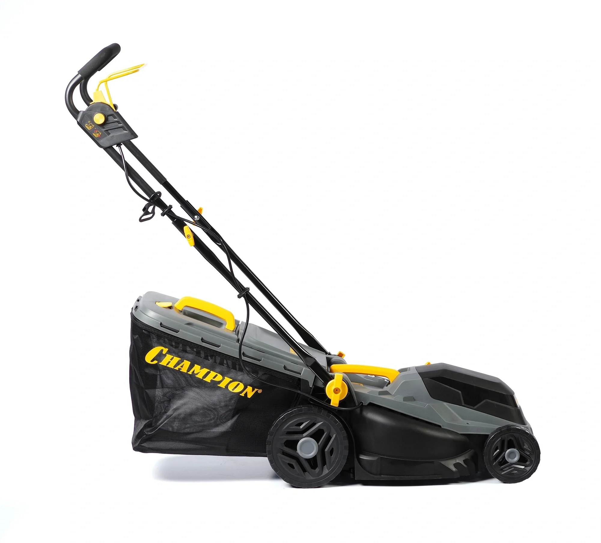 Газонокосилка Champion EM3816, электрическая, 1,6кВт, ширина 380мм, 42л