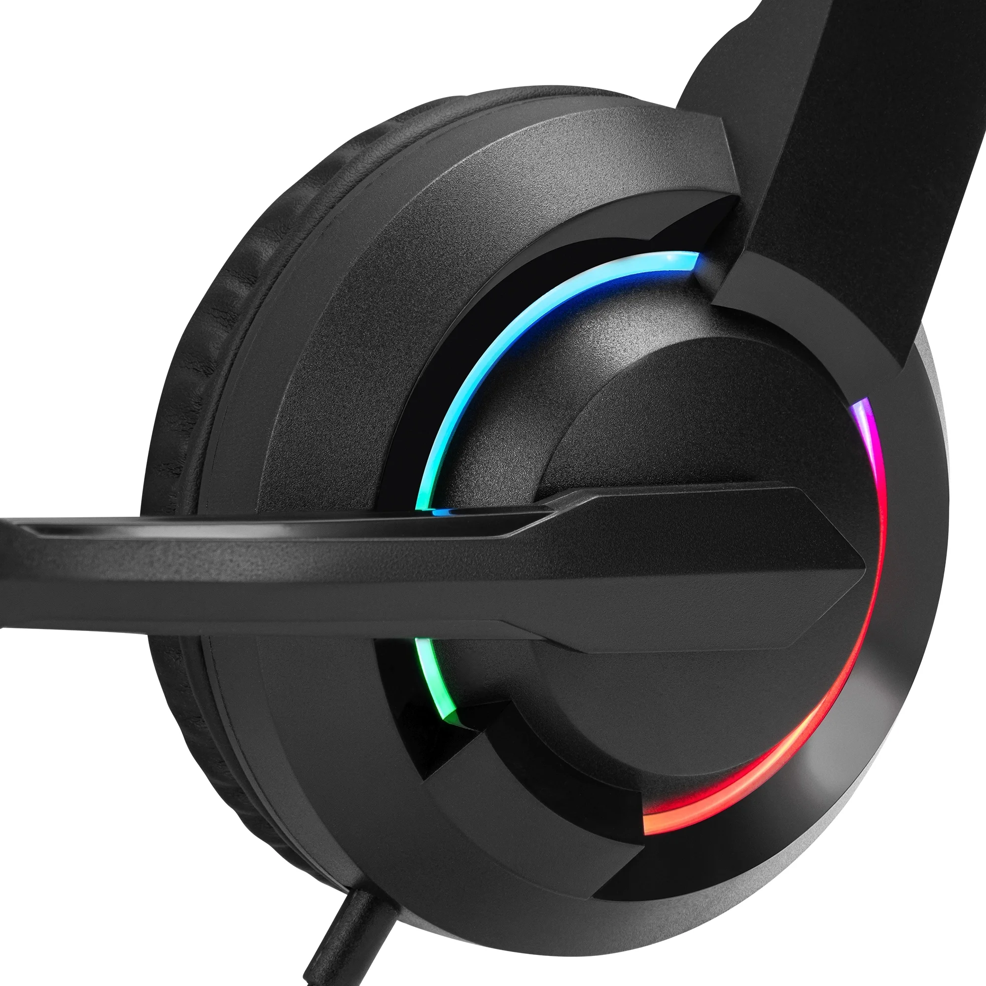 Наушники с микрофоном Oklick HS-L315G черный 1.8м накладные USB оголовье (2007552)