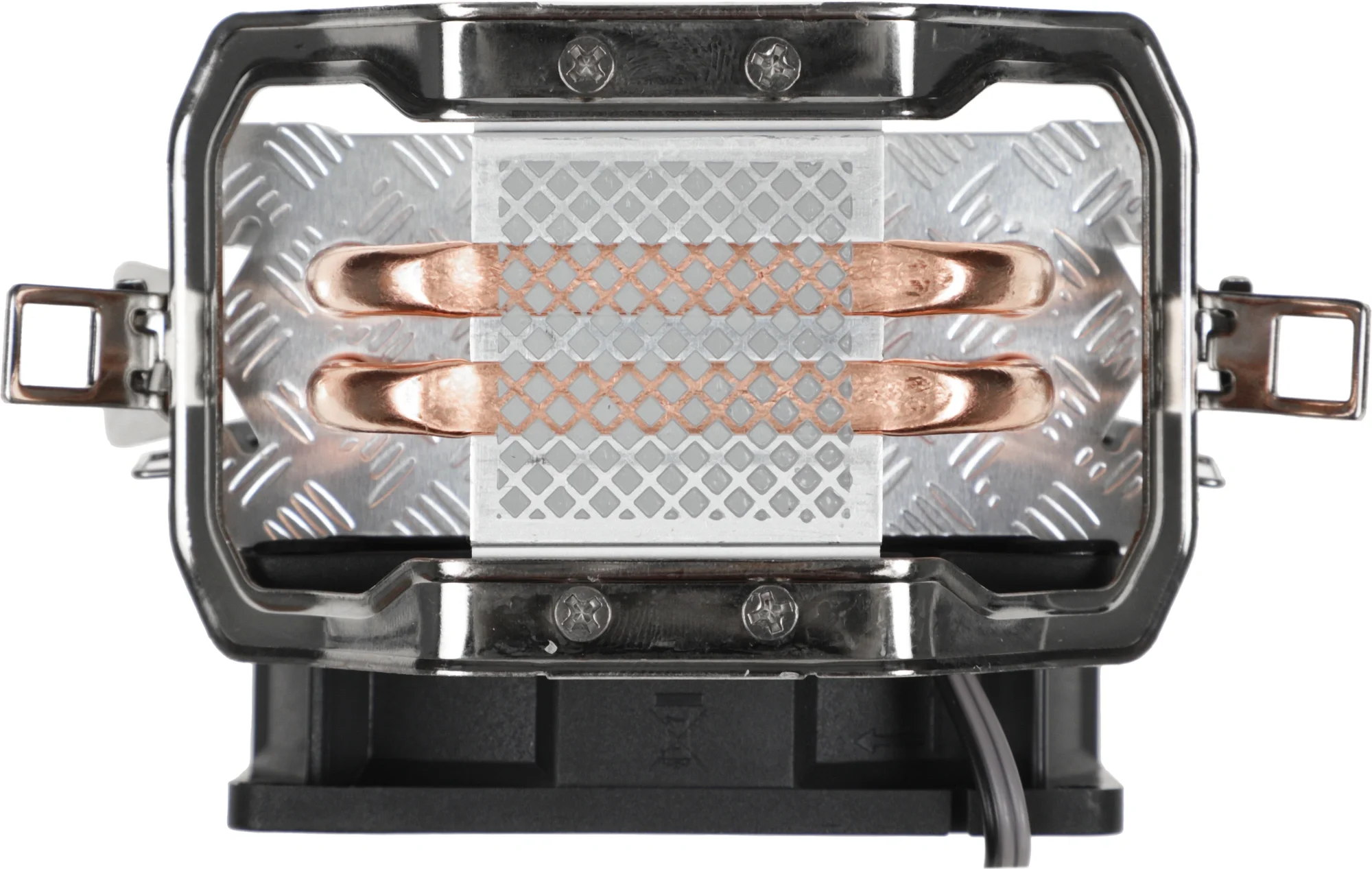 Устройство охлаждения(кулер) Deepcool Ice Edge Mini FS V2.0 Soc-AM5/AM4/1200/1700/1851 черный/синий 3-pin 25dB Al+Cu 100W 276gr Ret (DP-MCH2-IEMV2)