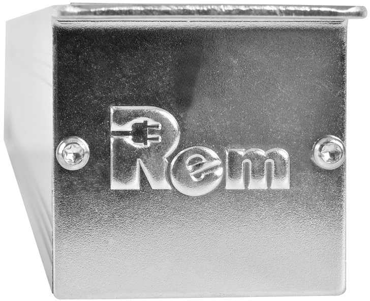Блок распределения питания Rem R-10-6S-5C13-I-440-Z, 6×Schuko+5×C13, 10А, индикатор, чёрный
