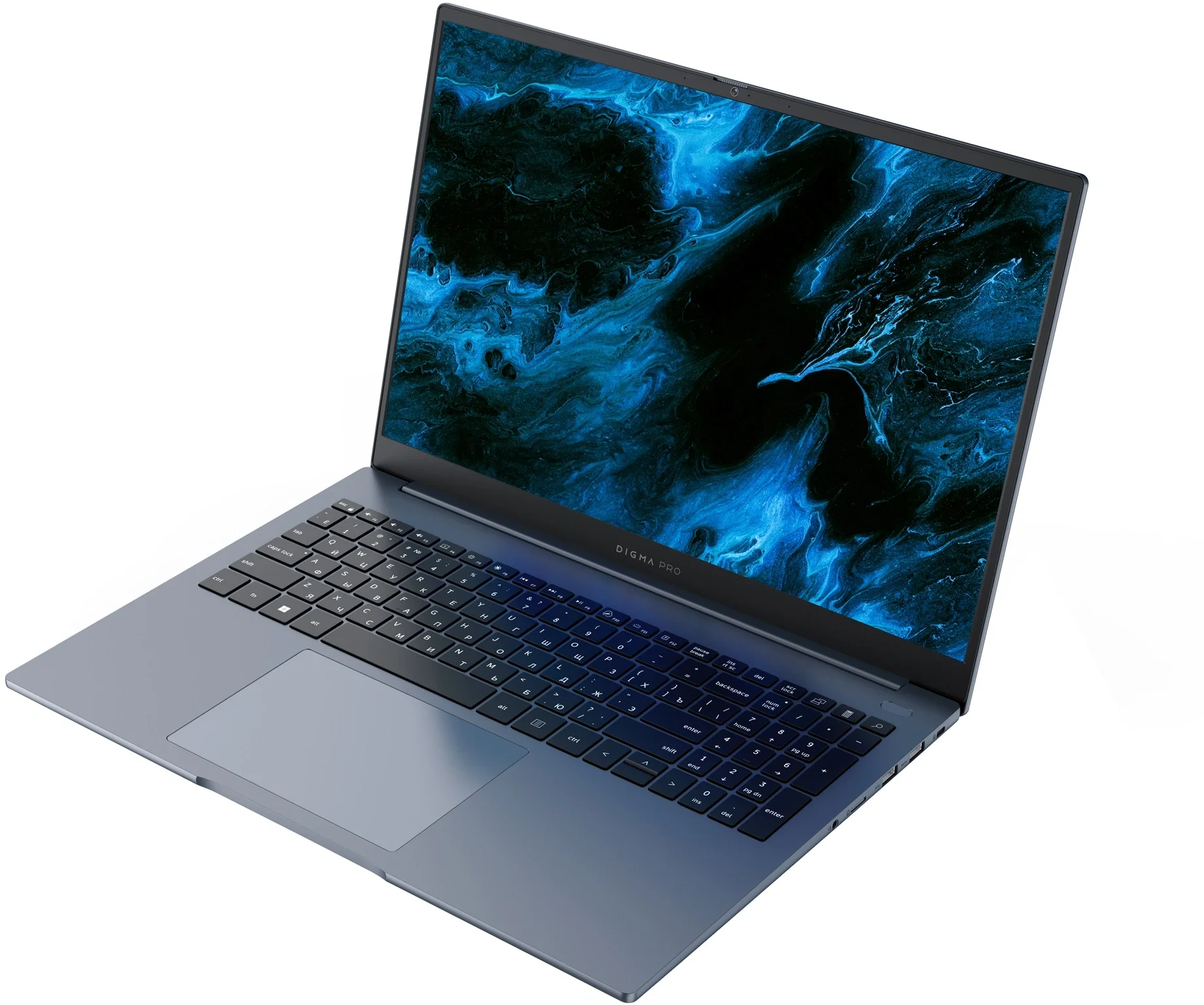Ноутбук Digma Pro DN16R5-ADXW04, 16" WUXGA, Ryzen 5 7430U, 16ГБ/512ГБ SSD