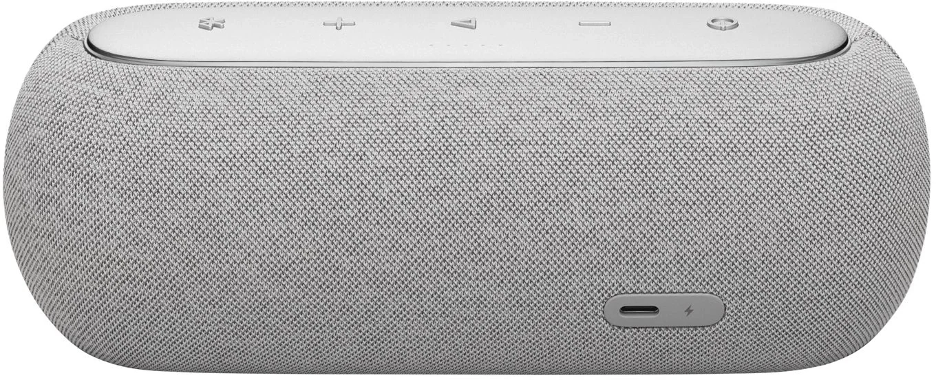 Колонка порт. Harman Kardon Luna Google Assistant, Amazon Alexa серый 40W 1.0 BT/Wi-Fi 4800mAh (HKLUNAGRYEU)
