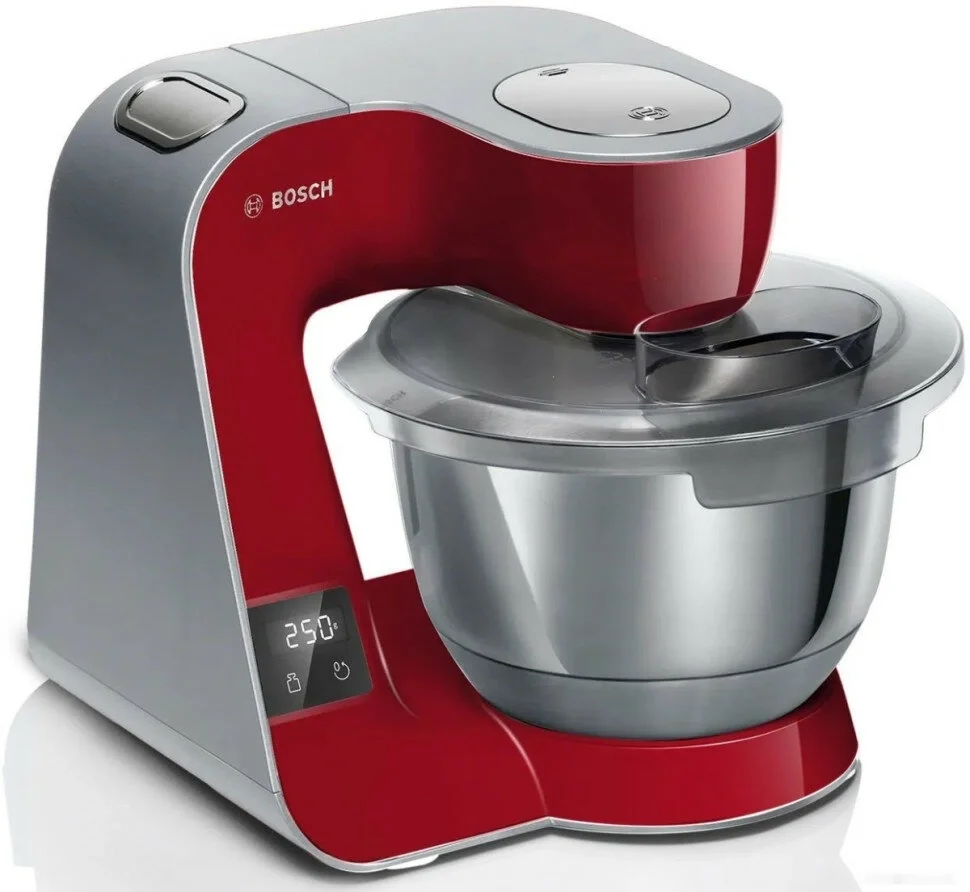 Bosch MUM5X720 Кухонный комбайн Bosch/ Кухонный комбайн Bosch, мощность 1000 Вт, плавный пуск,  7 скоростей, импульсный