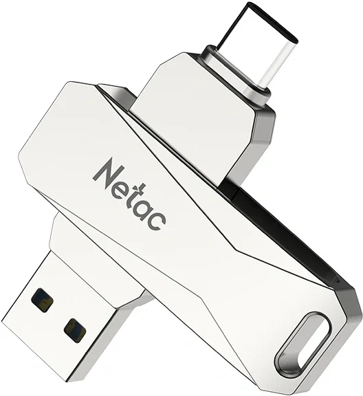 Носитель информации Netac U782C 128GB USB3.2+TypeC Dual Flash Drive  (replaced NT03U782C-128G-30PN)