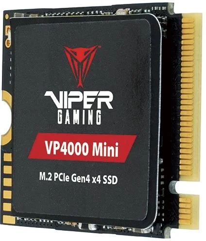 Твердотельный накопитель SSD M.2 500 Gb Patriot VP4000 2230 NVMe PCIe 4.0 x4 Read 5000Mb/s Write 3500Mb/s 3D TLC VP4000M500GM23