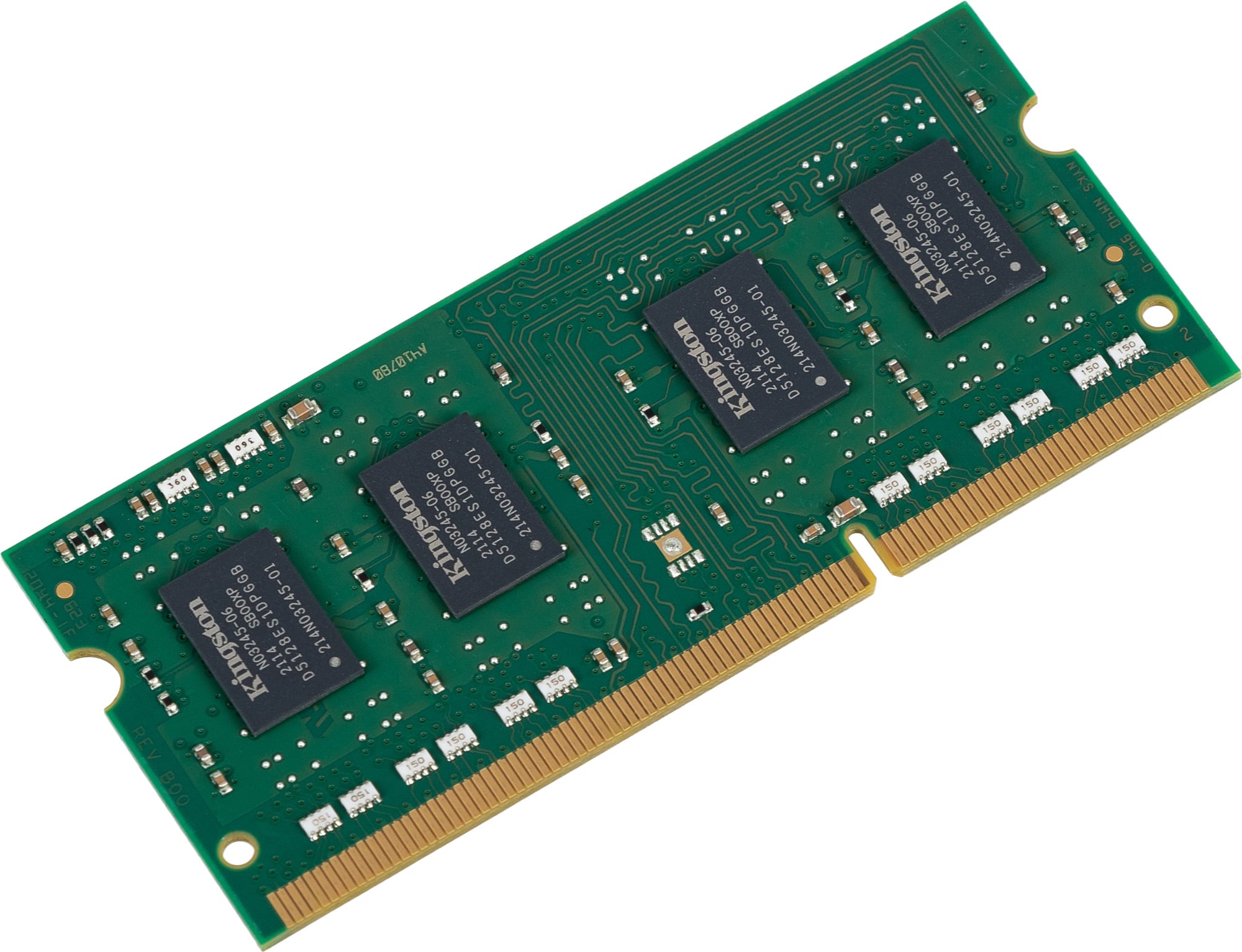 Оперативная память для ноутбука 4Gb (1x4Gb) PC3-12800 1600MHz DDR3 SO-DIMM Unbuffered CL11 Kingston KVR16S11S8/4WP