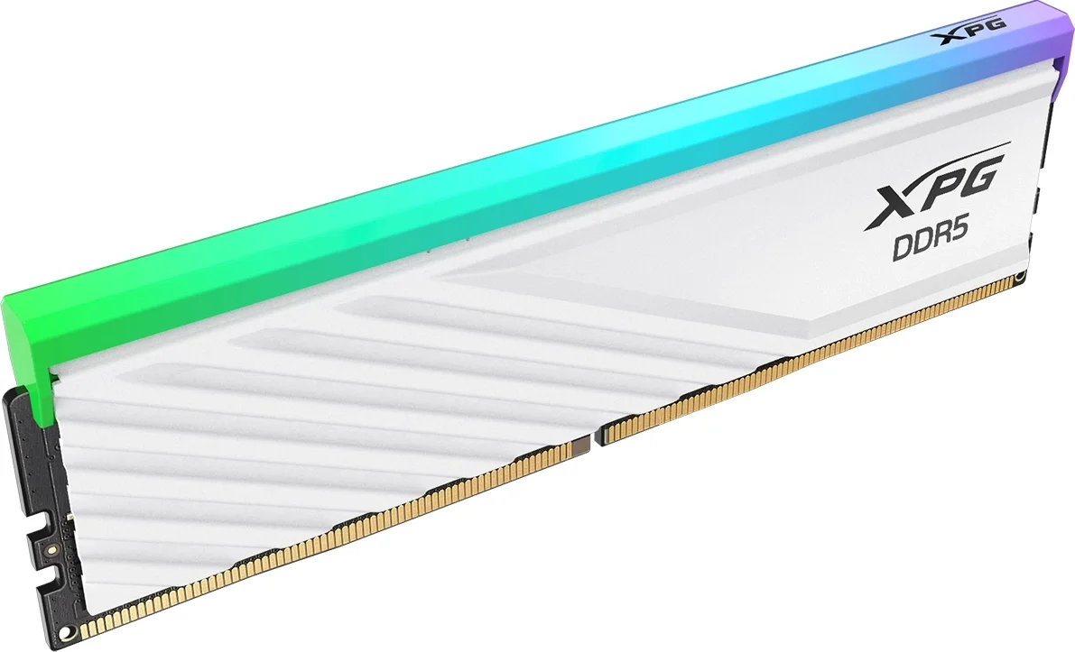 A-DATA Память DDR5 2x16GB 6000MHz AX5U6000C3016G-DTLABRWH XPG Lancer Blade RGB RTL Gaming PC5-48000 CL30 DIMM ECC 288-pin 1.35В kit dual rank с радиатором Ret