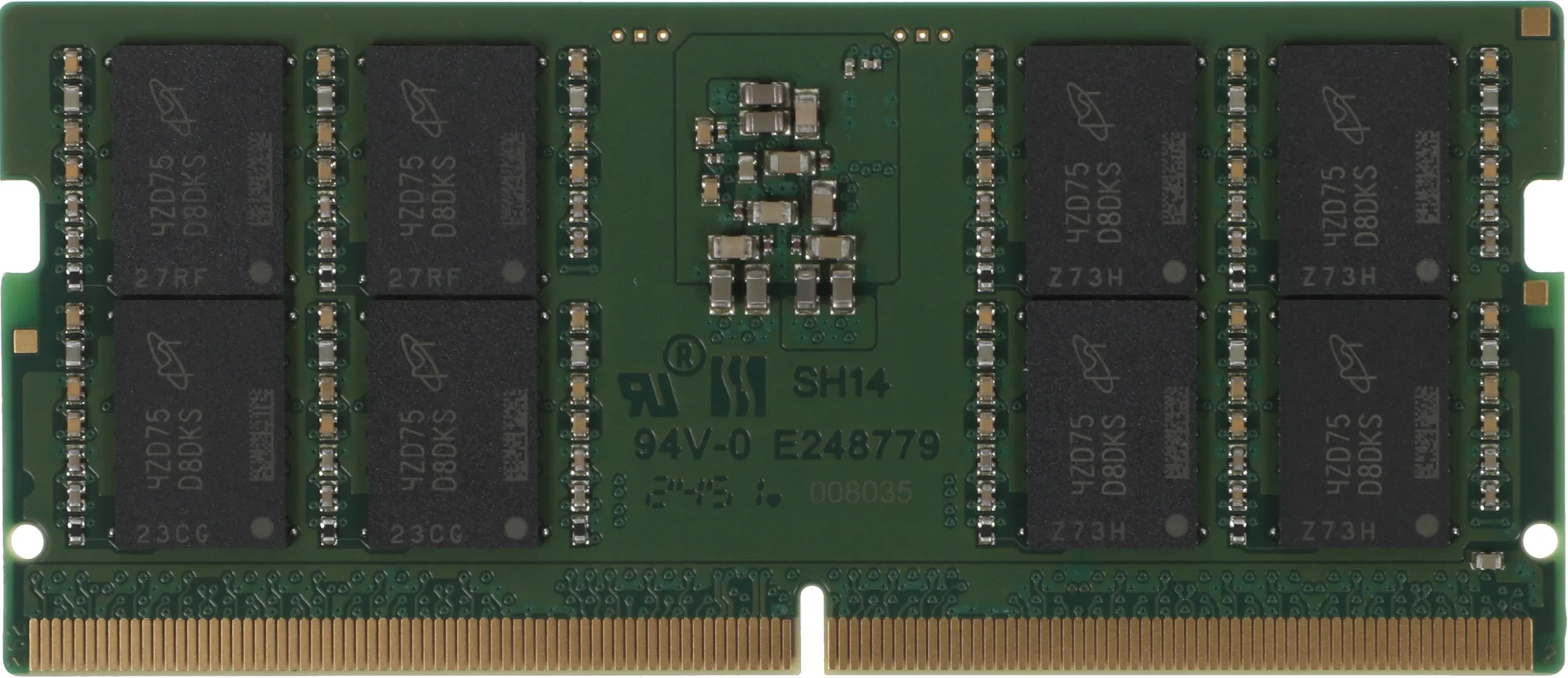 Оперативная память для ноутбука 32Gb (1x32Gb) PC5-44800 5600MHz DDR5 SO-DIMM Unbuffered CL46 Kingston KVR56S46BD8-32