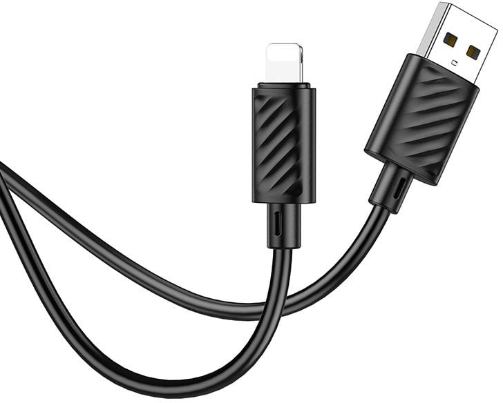 Кабель Hoco X88 Gratified X88 GRATIFIED 60W USB Type-C (m)-USB Type-C (m)  1м черный коробка