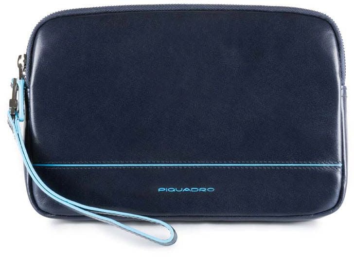 Клатч мужской Piquadro Blue Square AC3944B2/BLU2 темно-синий натур.кожа