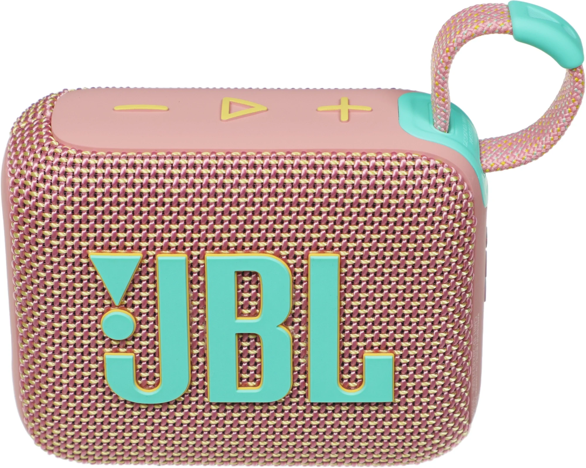 Колонка порт. JBL Go 4 розовый 4.2W 1.0 BT 850mAh (JBLGO4PINK)