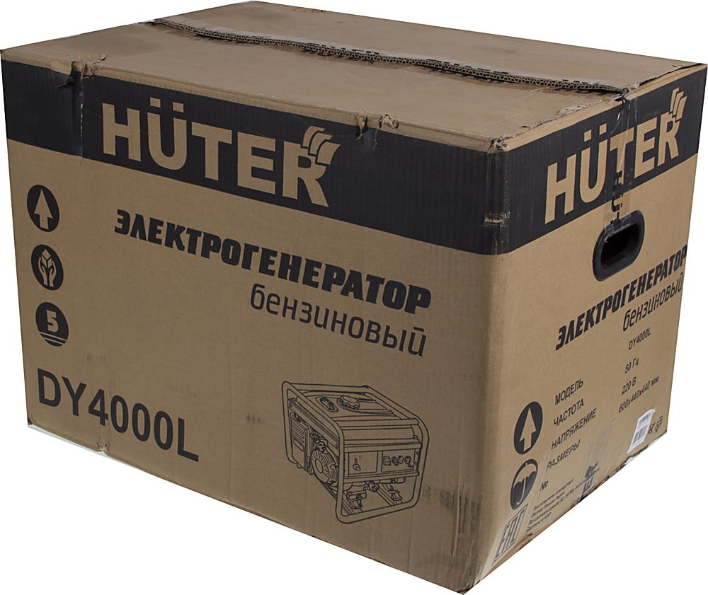 Генератор Huter DY4000L 3.3кВт